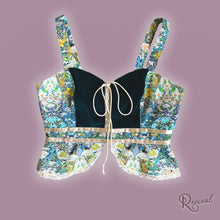 Load image into Gallery viewer, Green Peplum Top Only